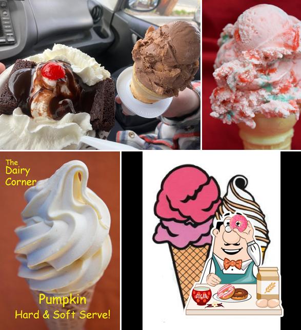 The DAIRY CORNER in Scarborough Restaurant menu and reviews