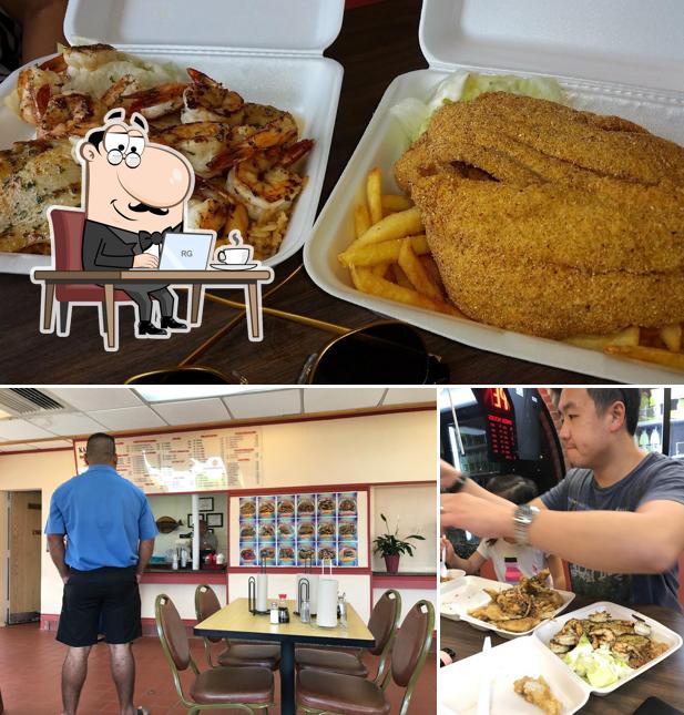 Kajun Seafood & Wings, 597 S 11th St in Beaumont Restaurant menu and