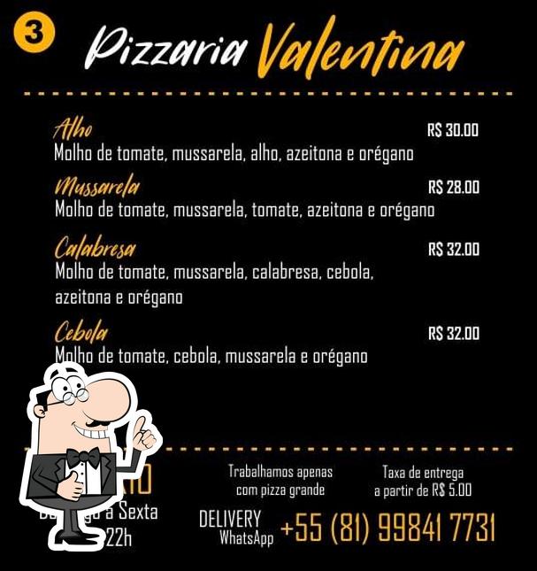 Here's a pic of Pizzaria Valentina