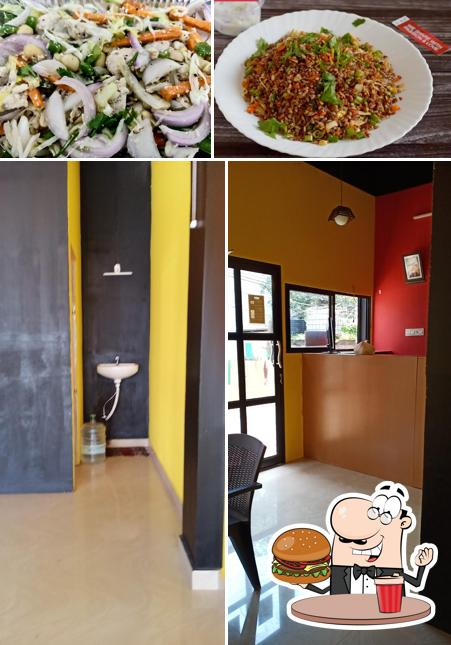 Order a burger at Diet Eat - Healthy Resto Cafe