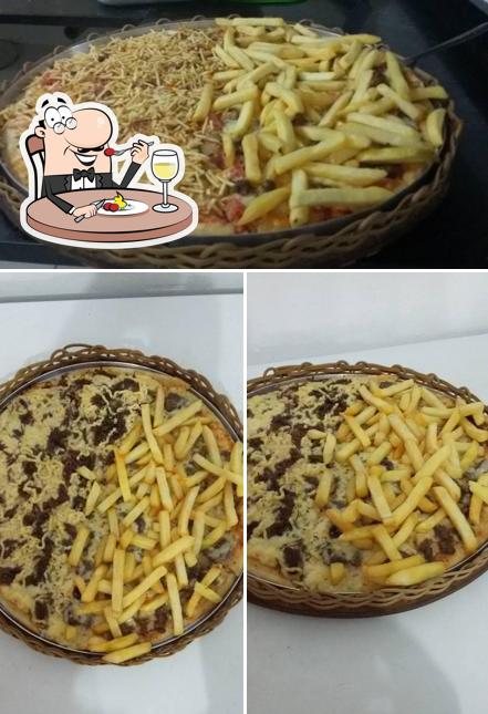 Comida em Family Pizzaria