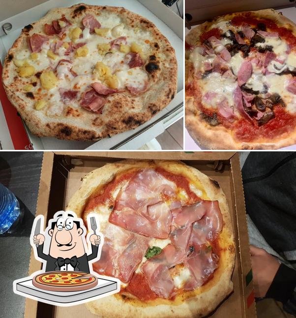 A Pizzeria Il Pancione., puoi ordinare una bella pizza