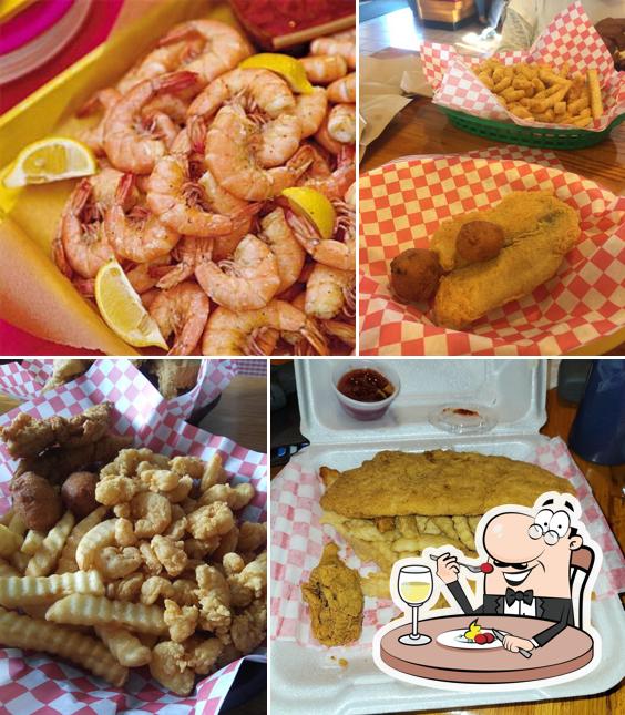 Atlantic Seafood, 2444 Decker Blvd in Columbia Restaurant menu and