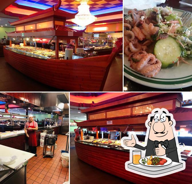 China Flag Buffet in Saginaw Restaurant menu and reviews