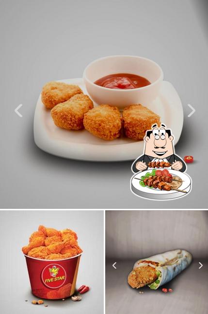 Meals at Five Star chicken