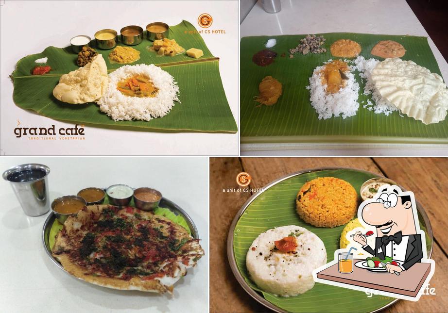 Food at Grand Cafe