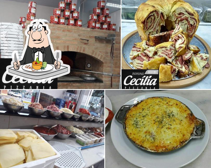 Comida em Nonna Cecília Pizzaria