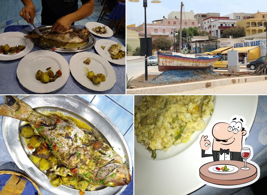 Cibo al Ristorante La Rotonda Sul Mare Maria Spataro