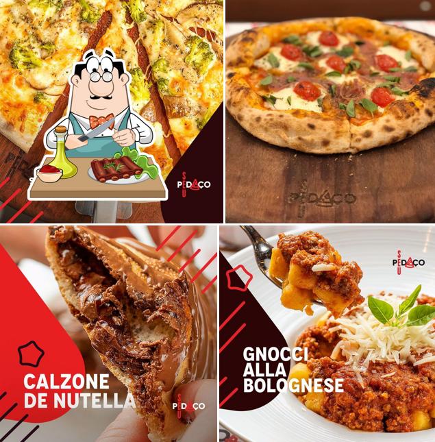 Peça refeições de carne no Seu Pedaço Pizza Shop