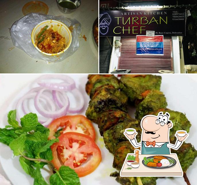 Food at turban chef