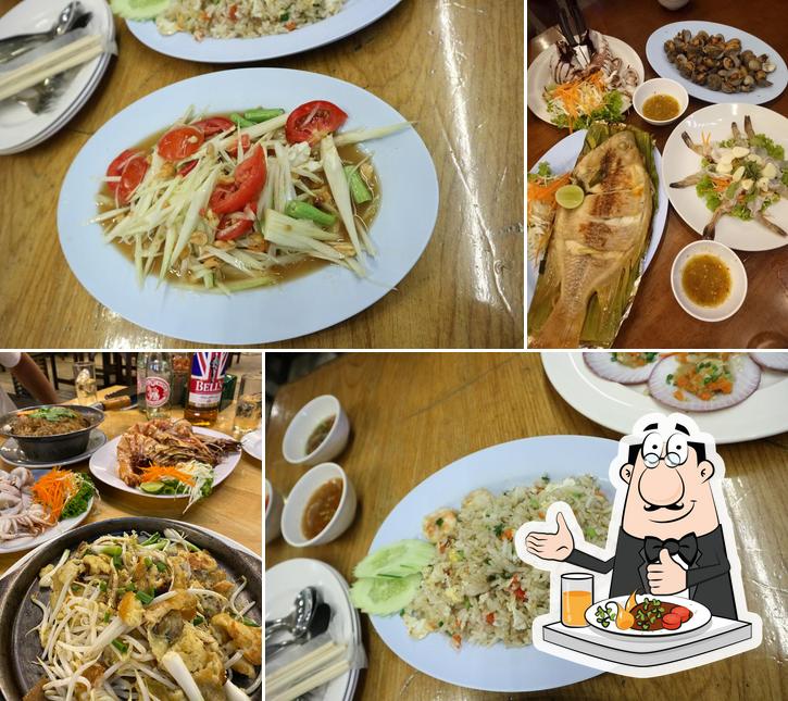 Food at Hua Hin Seafood Restaurant