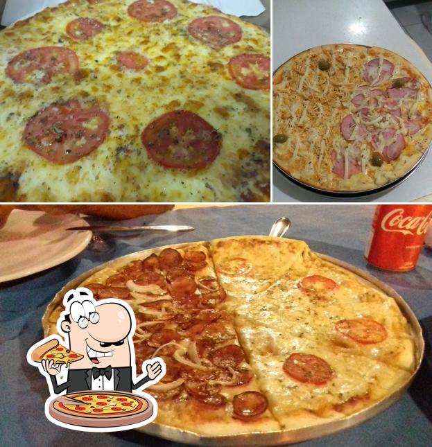 No Box Lanches, você pode pedir pizza