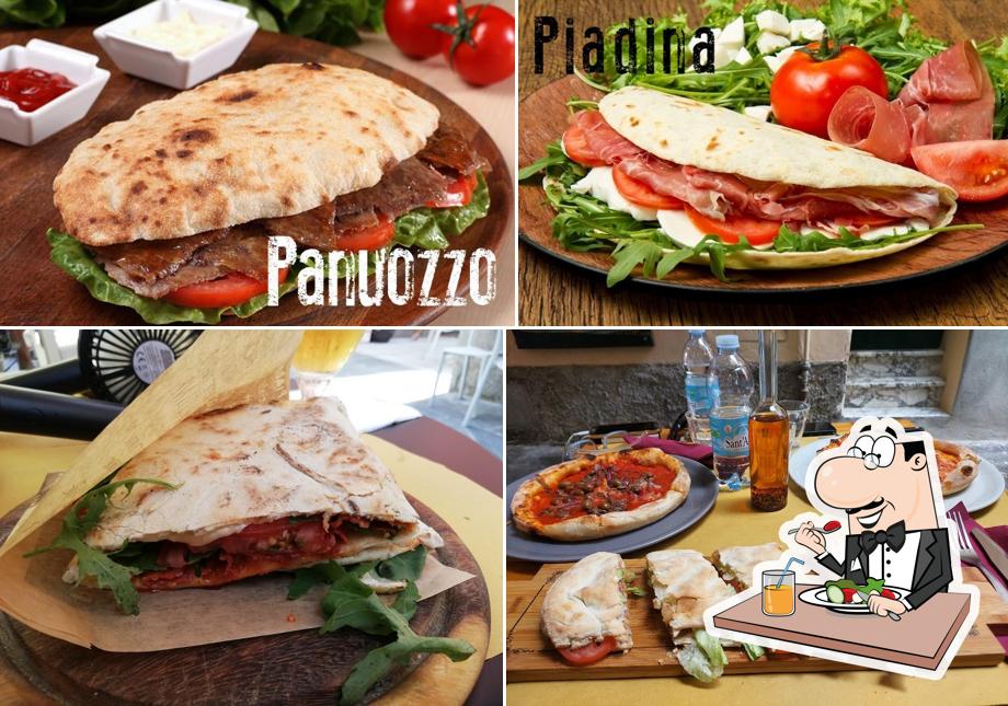 L’image de la nourriture et extérieur de Piadineria Pizzeria Panuozzeria’s