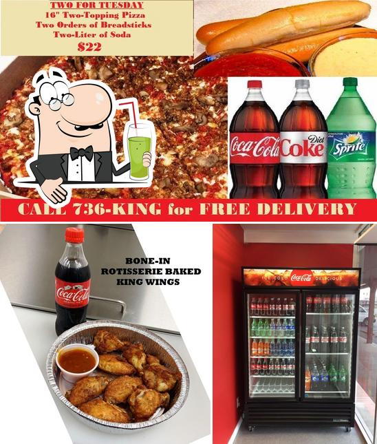 Pizza King Express in Whiteland Restaurant menu and reviews