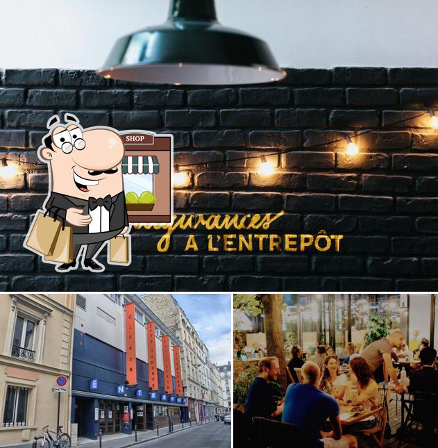 Vérifiez l’image affichant la extérieur et nourriture concernant L'Entrepôt Restaurant