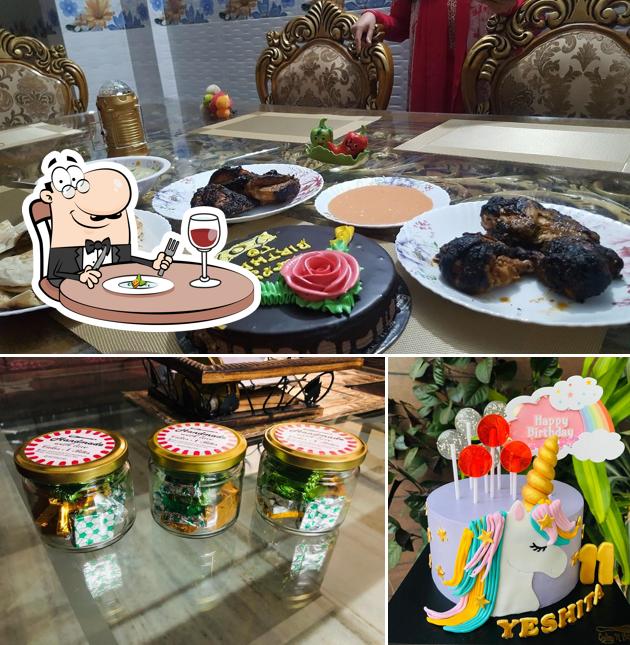This is the photo showing food and interior at Cakes N bites