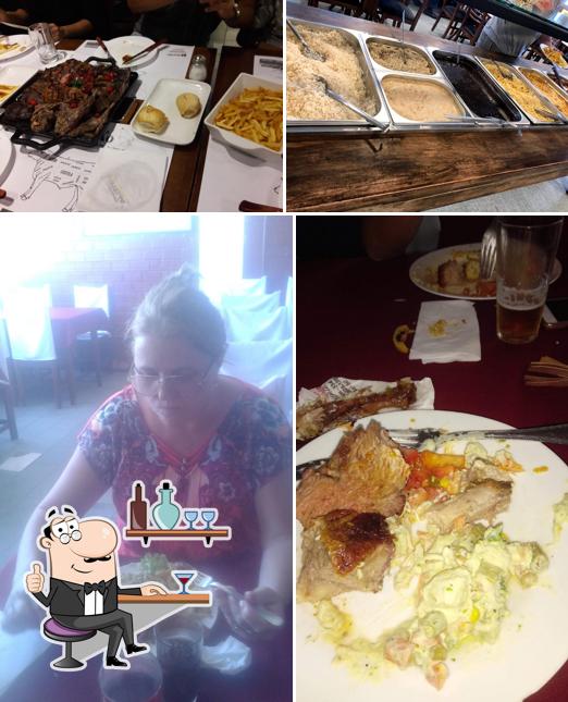 O interior do Churrascaria Costelão