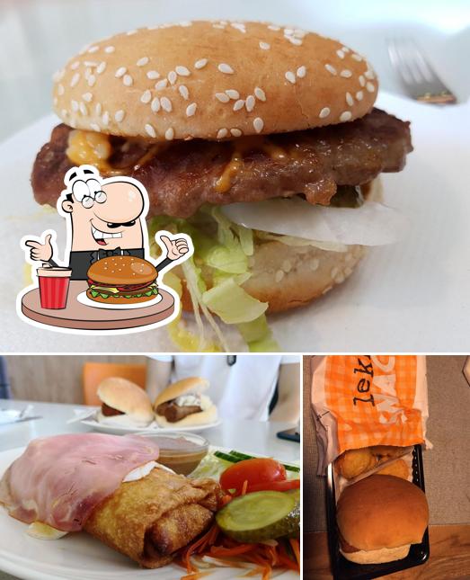 Essayez un hamburger à Foodmaster