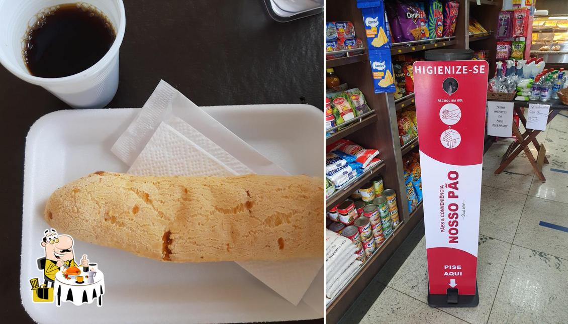 Comida em Panificadora Nosso Pão