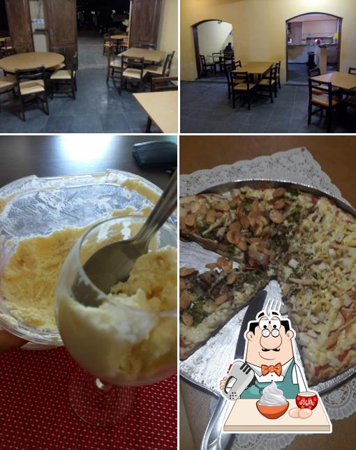 San Pizza provê uma escolha de sobremesas