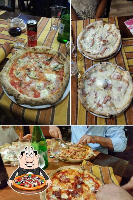 Scegli una pizza a La Vecchia Margaret