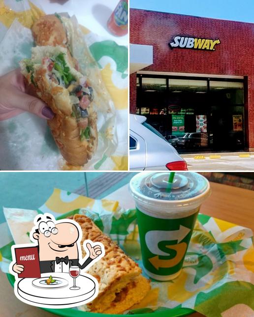 Platos en Subway