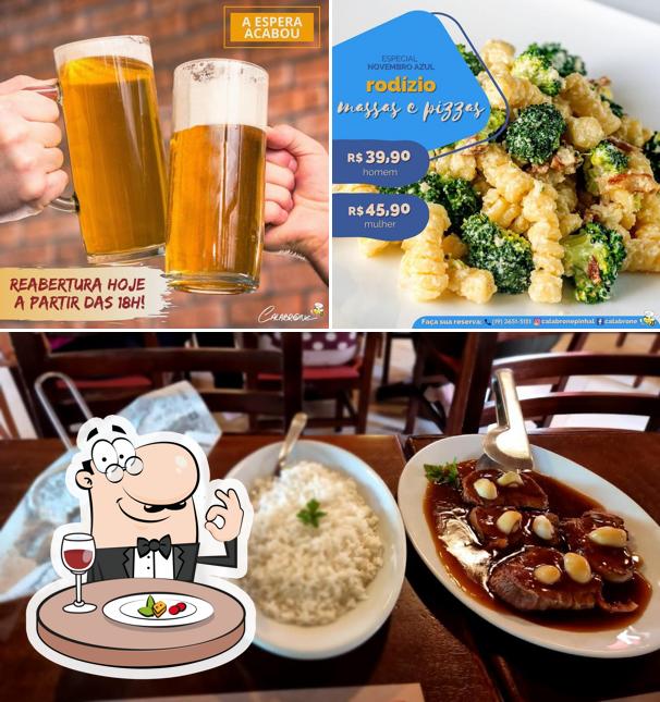 O Calabrone Restaurante se destaca pelo comida e cerveja