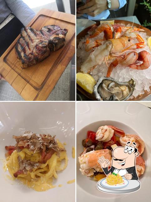 Spaghetti alla carbonara al Con Gusto