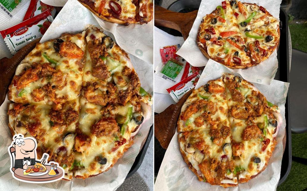 Try out various variants of pizza