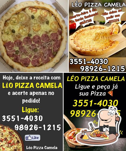 Peça pizza no Léo Pizza