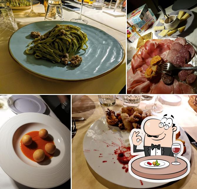 Platti al Osteria dell'Arancio