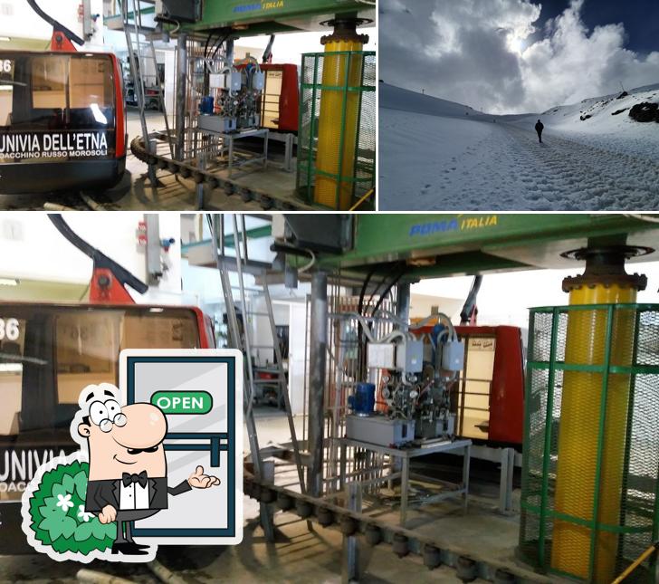 Gli esterni di Bar Funivia dell'Etna 2500 mt