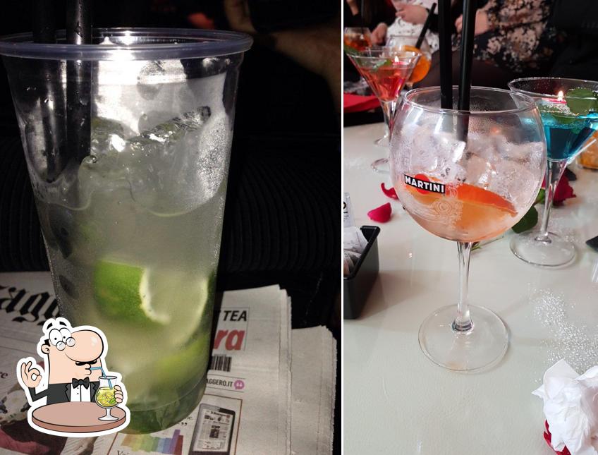 Prenditi un drink dal menu