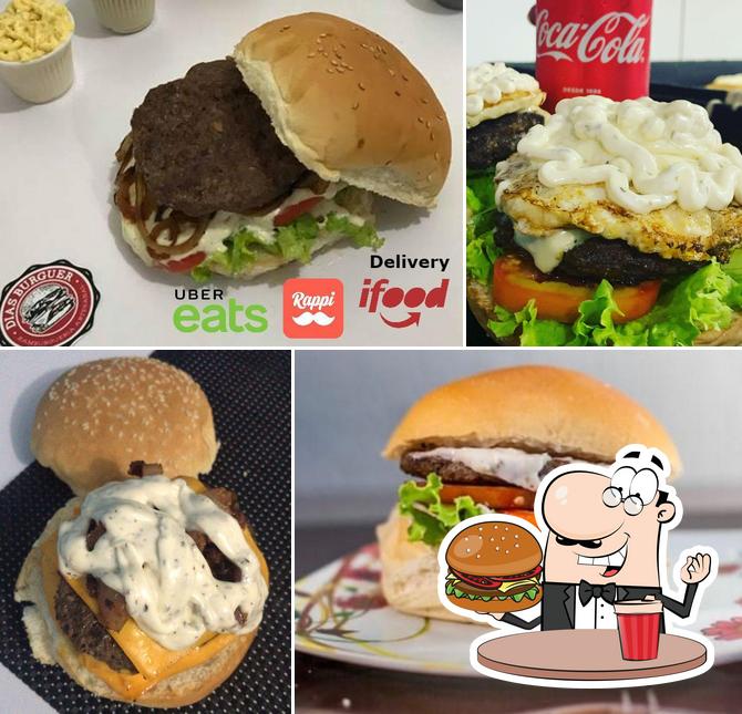 Experimente um hambúrguer no Dias Burguer hamburgueria artesanal