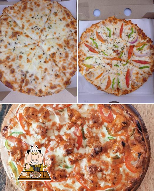 Order pizza at The Pizza Factory