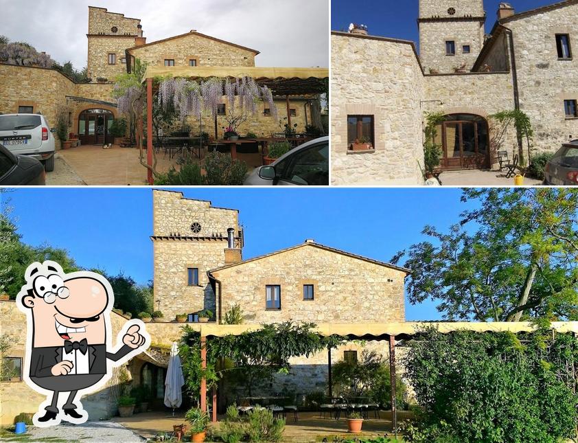 Puoi goderti l'aria fresca dal dehors di Agriturismo Marinella