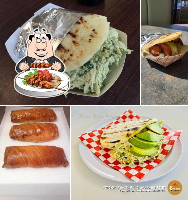 Brasas Arepas & Grill, 4740 Old Pineville Rd in Charlotte Restaurant