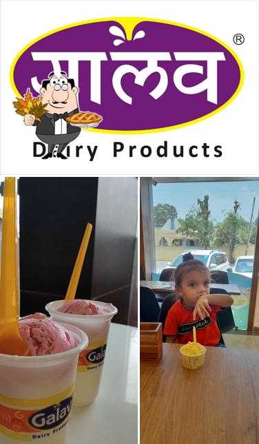 Look at this photo of Galav Dairy Products