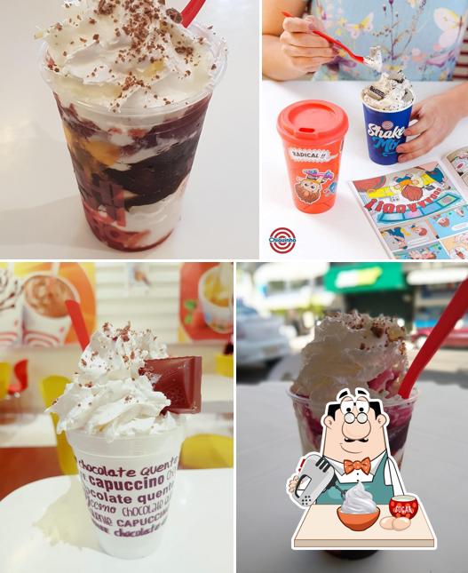 Peça uma das opções doces