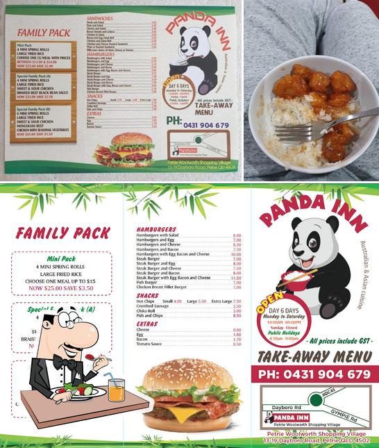 Panda Inn in Petrie Restaurant menu and reviews