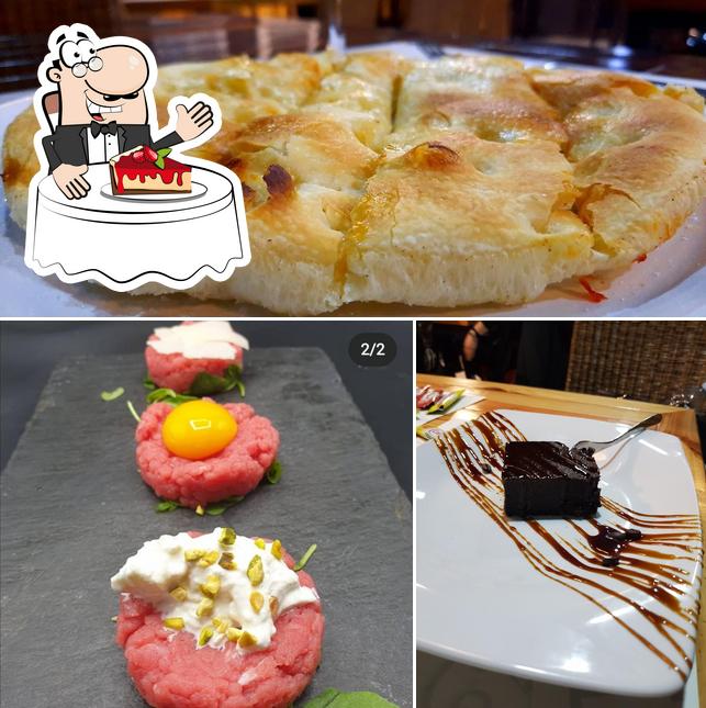 La Piola bietet eine Vielfalt von Desserts 