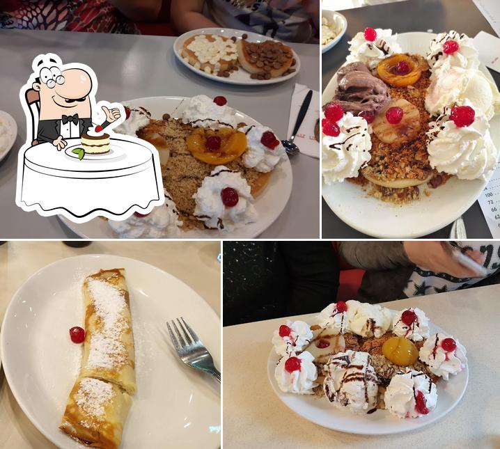 Pancake House offre une sélection de desserts