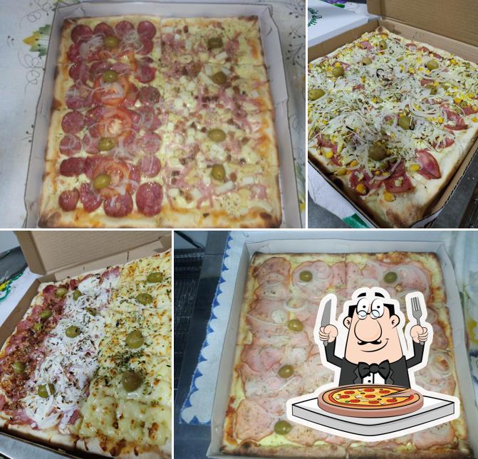 Consiga diversos variedades de pizza