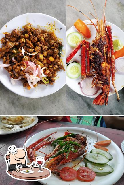 Food at Kuttompuram Toddy Shop