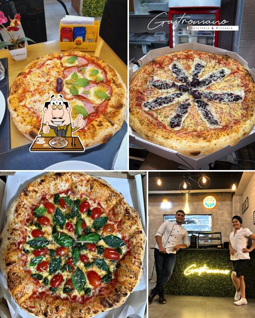 Consiga pizza no Gastromano