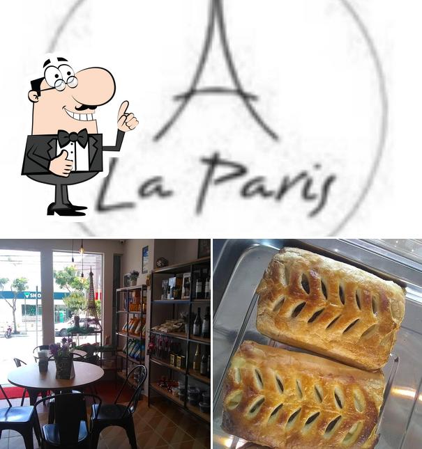 See the pic of La Paris Café