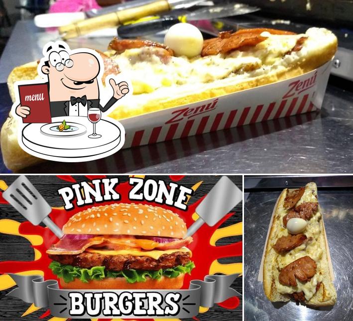 Еда в "PINK ZONE BURGUER'S"