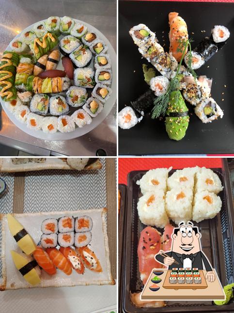 Les sushi sont offerts par SSK SUSHI