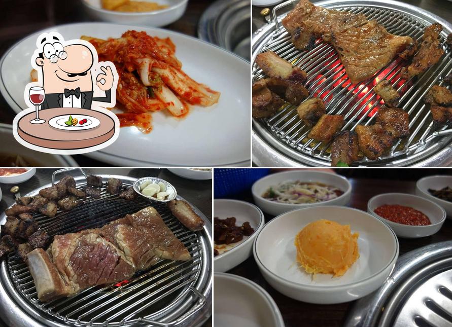 Ma Po Charcoal BBQ Korean Restaurant in Belmore Restaurant menu and