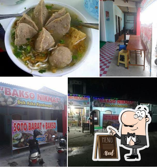 Look at this image of Bakso Nikmat Dek Azka Kandangan